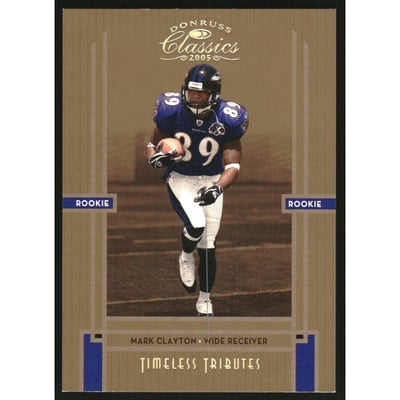 2005 Donruss Classics Timeless Tributes Bronze #209 Mark Clayton