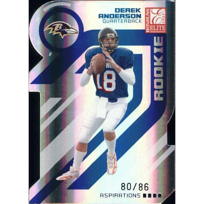 2005 Donruss Elite Aspirations #142 Derek Anderson/86