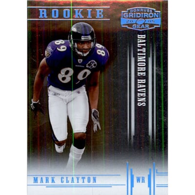2005 Donruss Gridiron Gear Platinum Holofoil #112 Mark Clayton