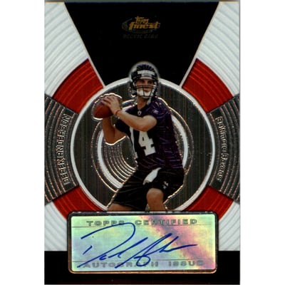 2005 Finest #167 Derek Anderson AU RC
