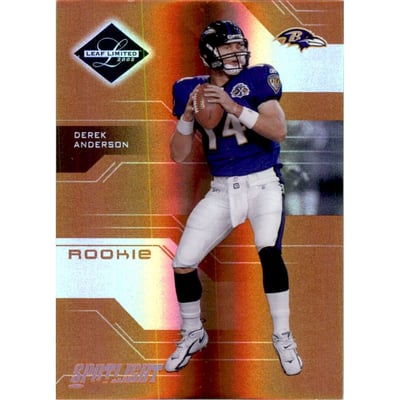 2005 Leaf Limited Bronze Spotlight #173 Derek Anderson