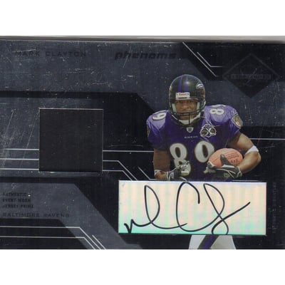 2005 Leaf Limited #217 Mark Clayton JSY AU RC