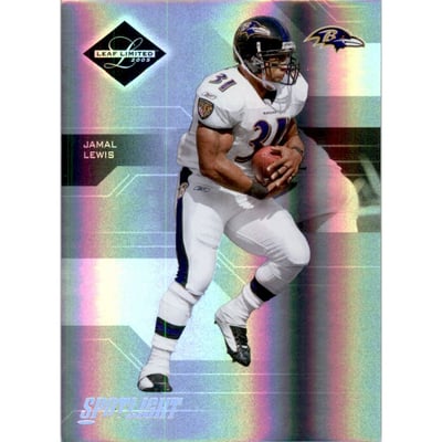2005 Leaf Limited Silver Spotlight #7 Jamal Lewis