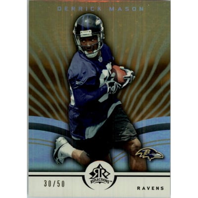 2005 Reflections Gold #10 Derrick Mason