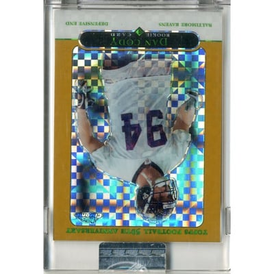 2005 Topps Chrome Gold Xfractors #201 Dan Cody