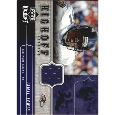 2005 Upper Deck Kickoff Game Jerseys #KJJL Jamal Lewis