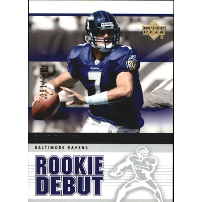 2005 Upper Deck Rookie Debut Gold 100 #9 Kyle Boller