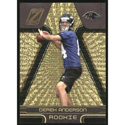 2005 Zenith Artist's Proofs Gold #122 Derek Anderson/25