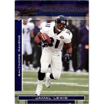 2006 Absolute Memorabilia Spectrum Silver Retail #12 Jamal Lewis