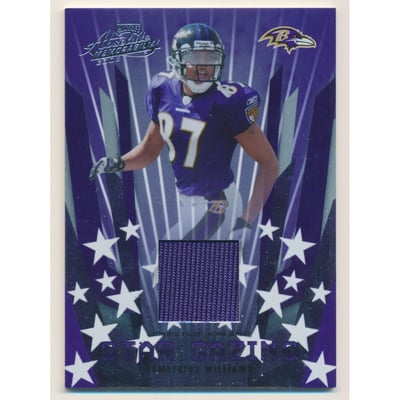 2006 Absolute Memorabilia Star Gazing Materials #21 Demetrius Williams