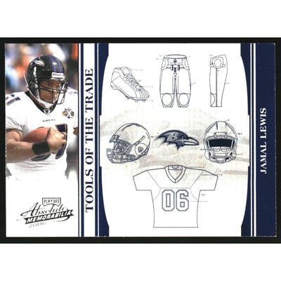 2006 Absolute Memorabilia Tools of the Trade Blue #TOT70 Jamal Lewis