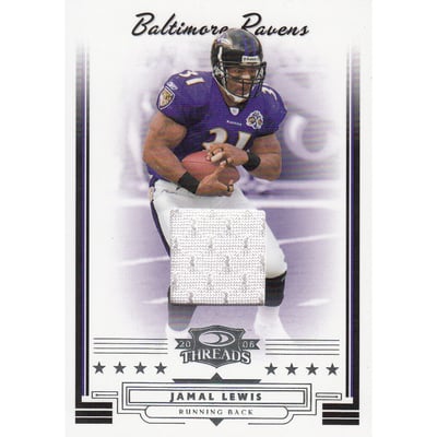 2006 Donruss Threads Jerseys #25 Jamal Lewis/250