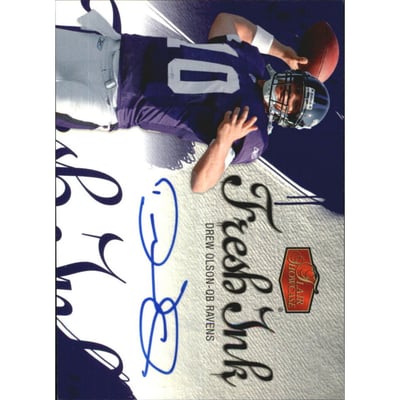 2006 Flair Showcase Fresh Ink #FIDO Drew Olson