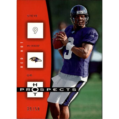 2006 Hot Prospects Red Hot #8 Steve McNair