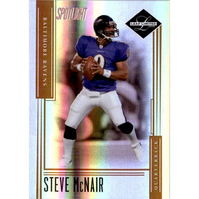 2006 Leaf Limited Bronze Spotlight #90 Steve McNair
