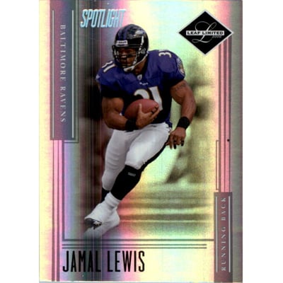 2006 Leaf Limited Silver Spotlight #91 Jamal Lewis