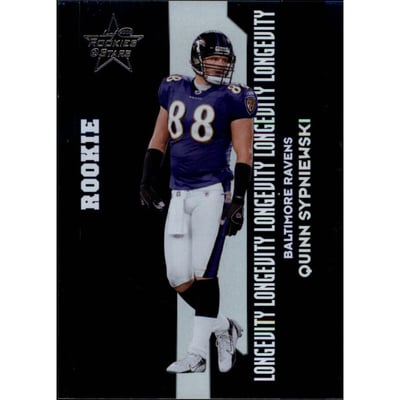 2006 Leaf Rookies and Stars Longevity Silver Parallel #128 Quinn Sypniewski