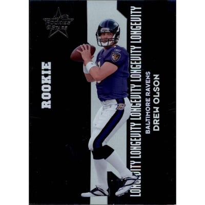 2006 Leaf Rookies and Stars Longevity Silver Parallel #200 Drew Olson