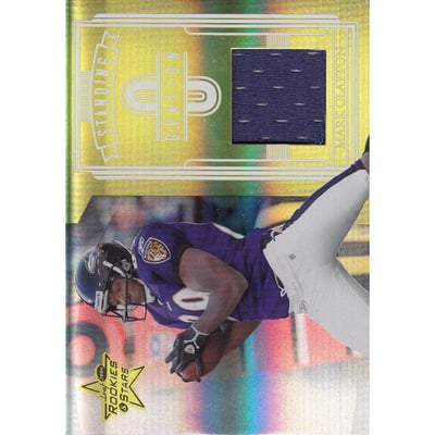 2006 Leaf Rookies and Stars Standing Ovation Materials #SO10 Mark Clayton