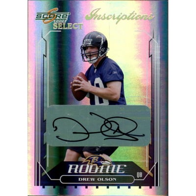 2006 Select Inscriptions #386 Drew Olson/250