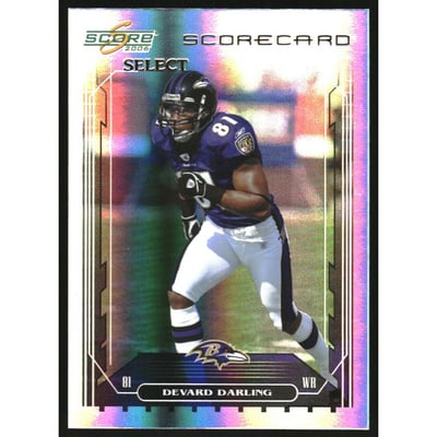 2006 Select Scorecard #24 Devard Darling