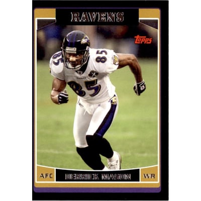 2006 Topps Black #251 Derrick Mason