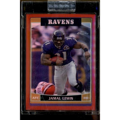 2006 Topps Chrome Red Refractors #161 Jamal Lewis