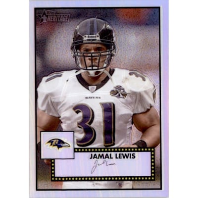 2006 Topps Heritage Chrome Refractors #THC10 Jamal Lewis