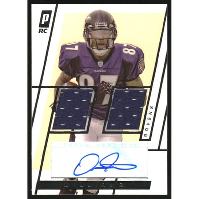 2006 Topps Paradigm Rookie Dual Jersey Autographs #DW Demetrius Williams/299