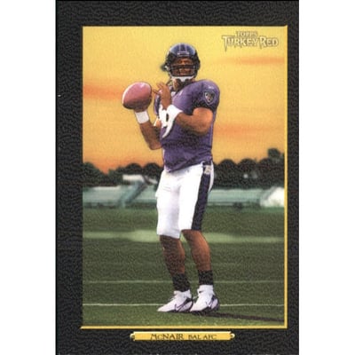2006 Topps Turkey Red Black #110A Steve McNair/(purple sky)