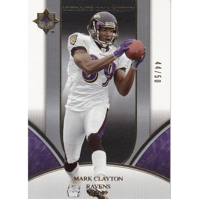 2006 Ultimate Collection Gold #17 Mark Clayton