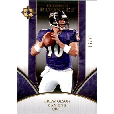 2006 Ultimate Collection Gold #357 Drew Olson
