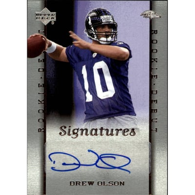 2006 Upper Deck Rookie Debut #223 Drew Olson AU RC