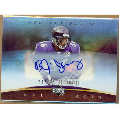 2007 Artifacts NFL Facts Autographs #SAM B.J. Sams