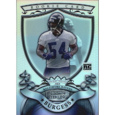 2007 Bowman Sterling Refractors #47 Prescott Burgess