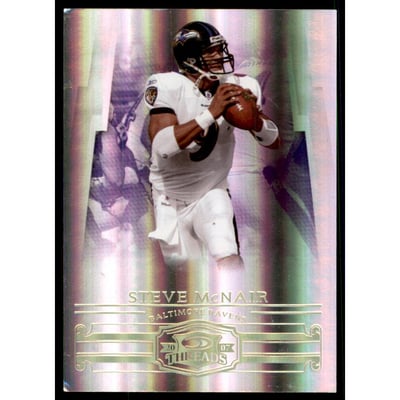 2007 Donruss Threads Gold Holofoil #5 Steve McNair