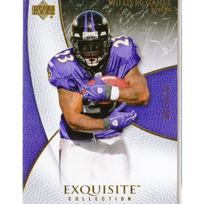 2007 Exquisite Collection #6 Willis McGahee