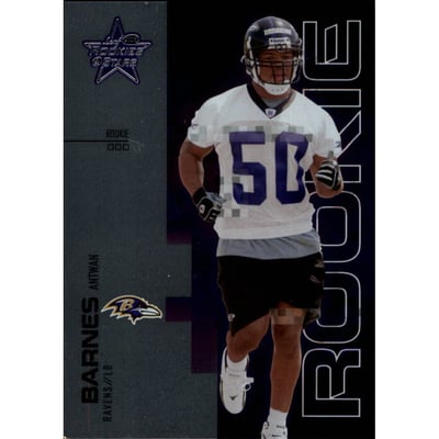2007 Leaf Rookies and Stars Silver #139 Antwan Barnes
