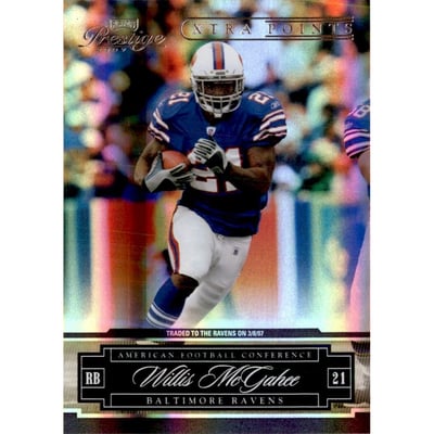 2007 Playoff Prestige Xtra Points Purple #19 Willis McGahee