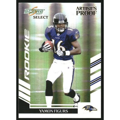 2007 Select Artist's Proof #427 Yamon Figurs