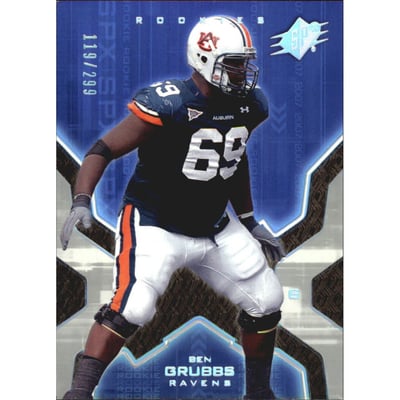 2007 SPx Silver Holofoil Rookies #111 Ben Grubbs