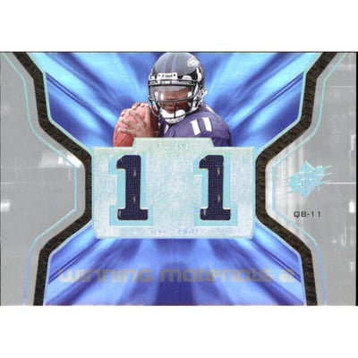 2007 SPx Winning Materials Jersey Number Dual #WMST Donte Stallworth