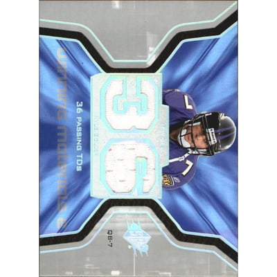 2007 SPx Winning Materials Stat Dual #WMSKB Kyle Boller