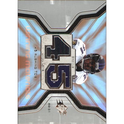 2007 SPx Winning Materials Stat #WMSJL Jamal Lewis