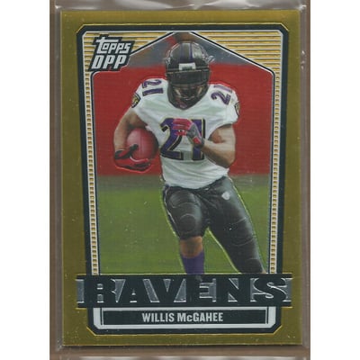 2007 Topps Draft Picks and Prospects Chrome Gold #3 Willis McGahee