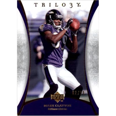 2007 Upper Deck Trilogy Gold #10 Mark Clayton