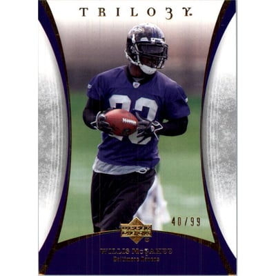 2007 Upper Deck Trilogy Gold #9 Willis McGahee