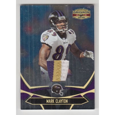 2008 Donruss Gridiron Gear Jerseys Prime #10 Mark Clayton