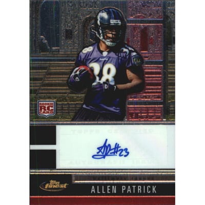 2008 Finest Autographs #120 Allen Patrick/1999*