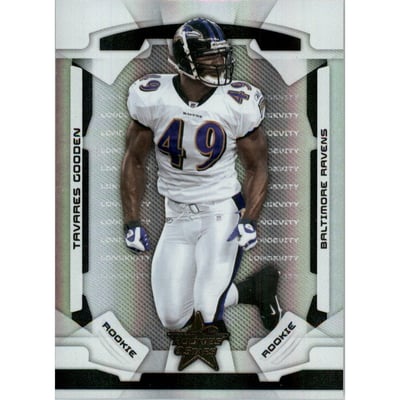 2008 Leaf Rookies and Stars Longevity Parallel Black #199 Tavares Gooden